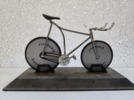 Vélo Moser record de l'heure 1984. Modèle réduit unique.