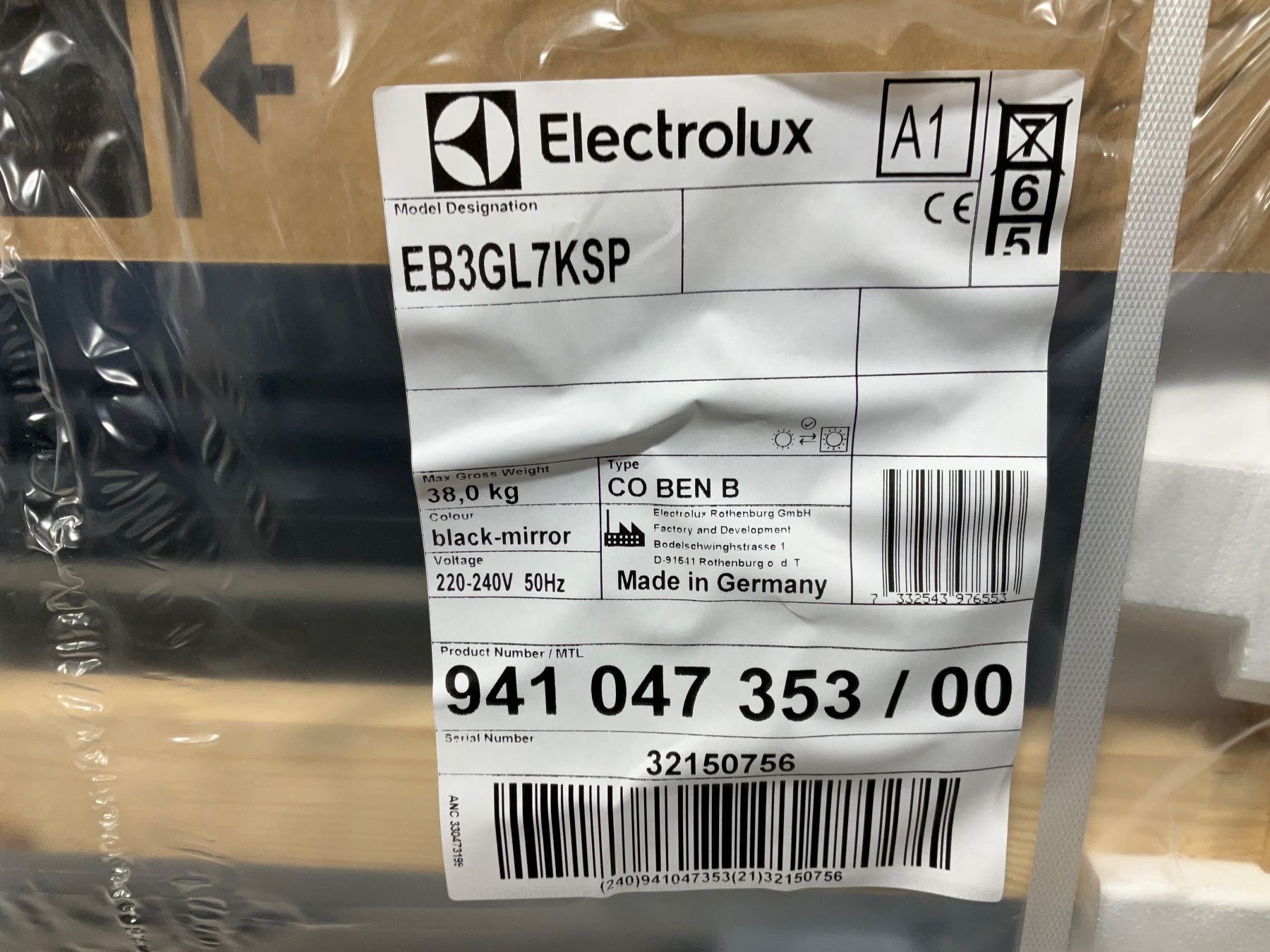 Electrolux Forni: 041 Electrolux Einbau Multifunktions Ofen/Steamer 38x55cm – Nuovo e nell'imballaggio originale da Derendingen venduto da Meisterstuecke 5