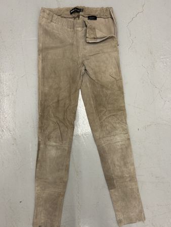 Trendige Arma Collection Wildlederhose aus Lamm, Gr.40