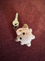 Pokémon-Schlüsselanhänger Amigurumi - Clefairy