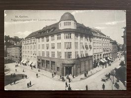ST. GALLEN Toggenburgerbank mit Leonhardstrasse stark belebt