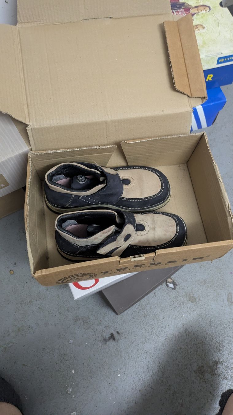 Scarpe da uomo: RICHTER Schuhe blau beige – Usato da Morgarten venduto da rra_jvw7 1