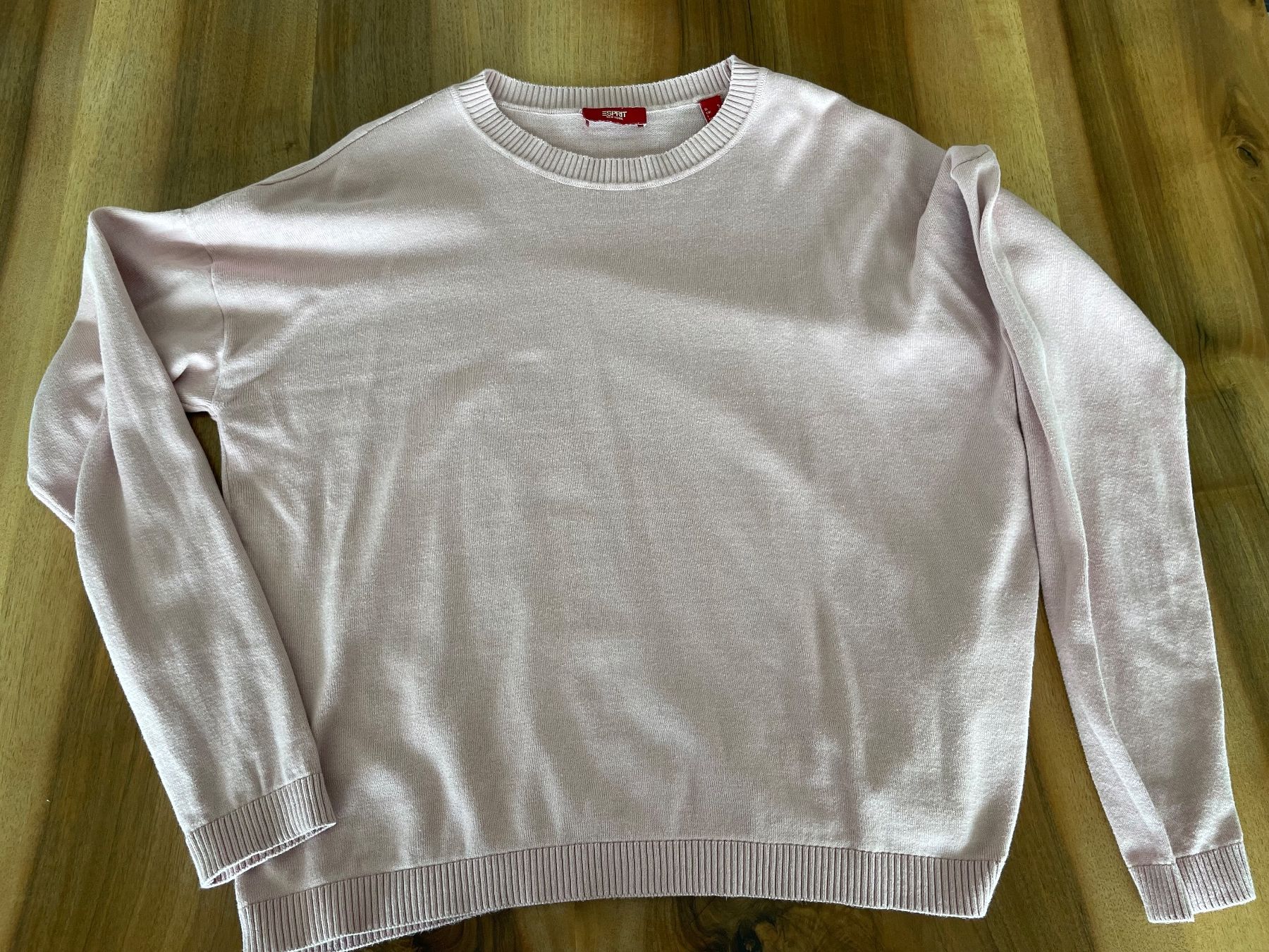 Esprit Pulls & Sweat-shirts: Pullover (eher oversized) in altrosa, Grösse S – Neuf (Voir description) à Haslen AI par s176