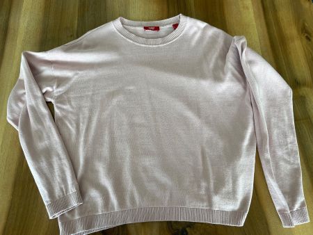 Pullover (eher oversized) in altrosa, Grösse S