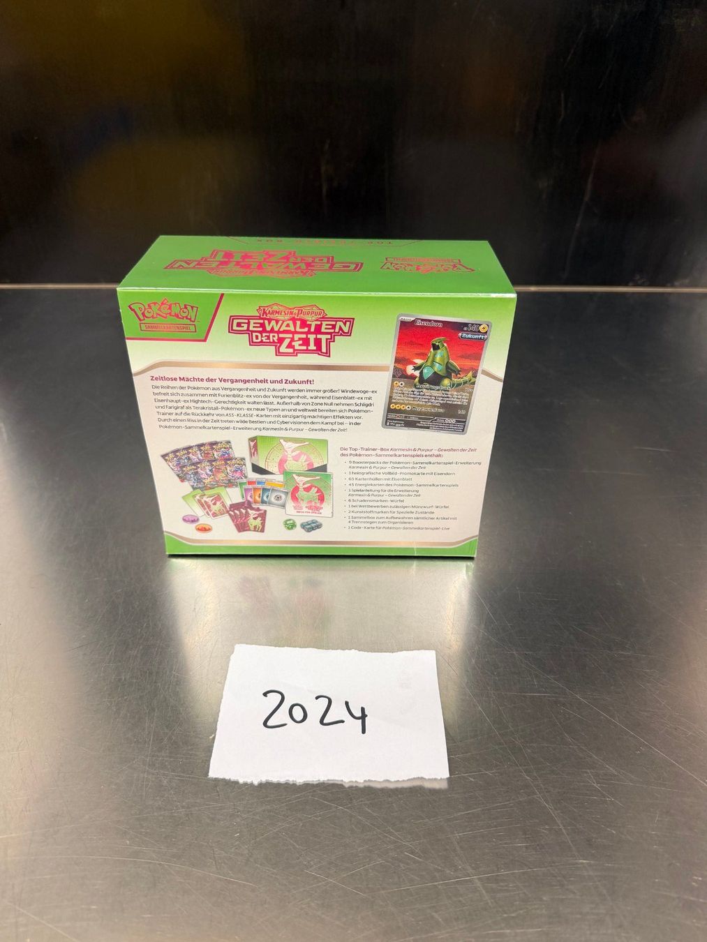 Pokémon Carte collezionabili: POKEMON-TOP TRAINER-GEWALTEN DER ZEIT-2024 – Nuovo e nell'imballaggio originale da Frick venduto da RC2367 1