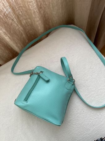 Nika Tasche in türkis Leder