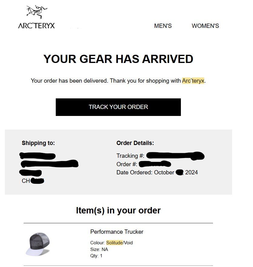 Arcteryx Copricapi, berretti & cappellini: Arc’teryx Performance Trucker Hat – Solitude/Void – Nuovo (secondo la descrizione) da Luzern venduto da hexagon 4