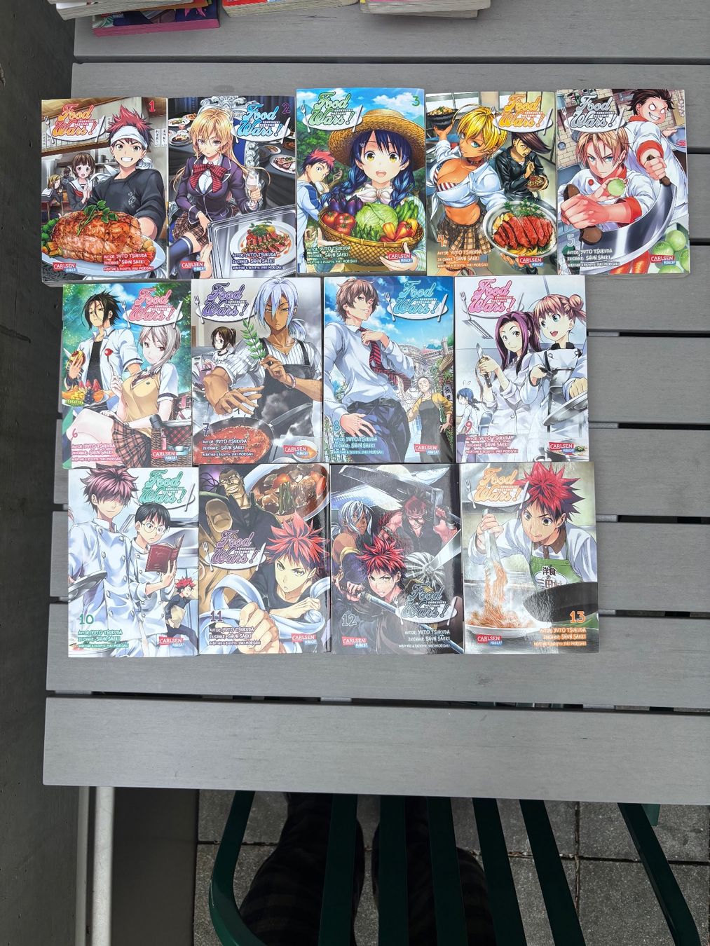 Fumetti: Foodwars Vol 1-13 – Nuovo (secondo la descrizione) da Zürich venduto da gas_xf5p 1