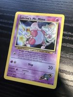 Sabrina‘s Mr. Mime 94/132 Gym Heroes Non Holo Wotc Pokemon