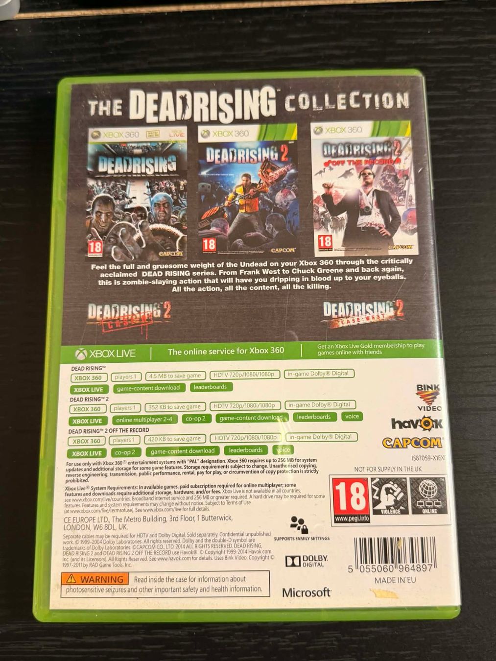 Microsoft Giochi: Dead Rising Collection Microsoft Xbox 360 – Usato da Giubiasco venduto da Ticinerd 1