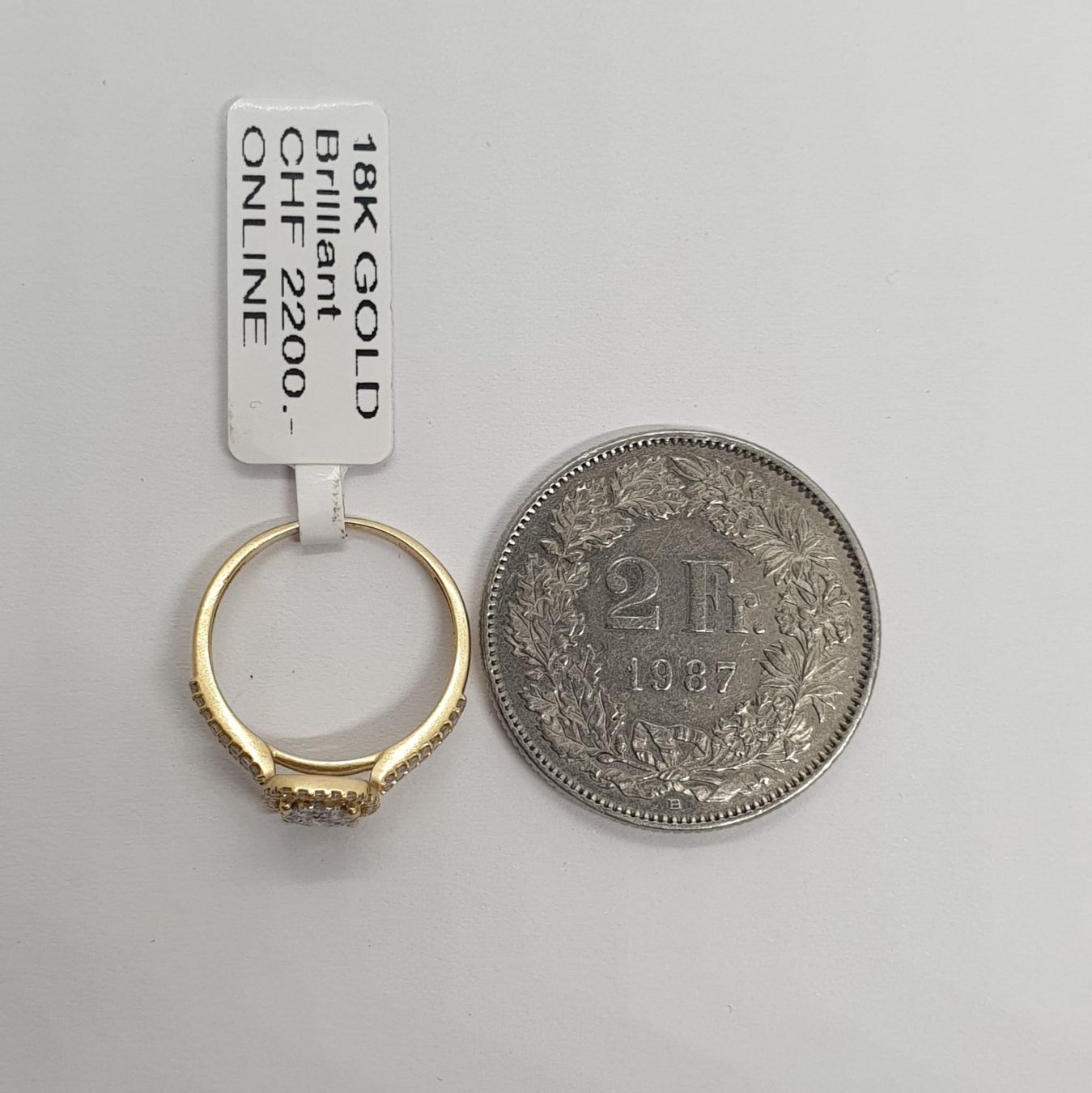 Ringe: Echr 18K Gold - Diamant Ring – Gebraucht aus Luzern von Goldhaus-Luzern 4