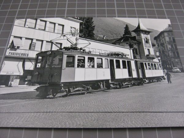 Cartoline postali: AK Locarno mit Zug – Nuovo (secondo la descrizione) da Malters venduto da Marosko