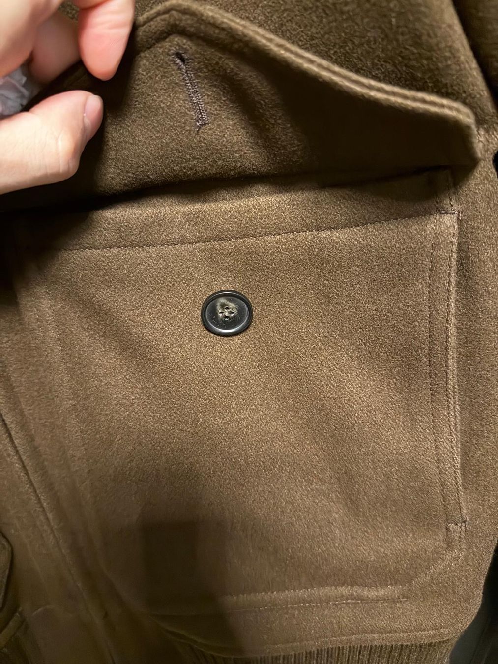 Sandro Giacche: Sandro Aviator Jacket Vest Shearling Wool and Cashmere SizeM – Nuovo e nell'imballaggio originale da Mont-sur-Lausanne venduto da jolieresale 1
