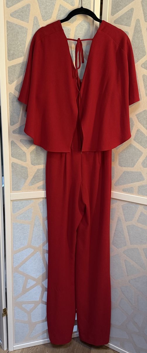 Jumpsuits: Great red evening jumpsuit. S – Gebraucht aus Grund b. Gstaad von PlageNeige 2