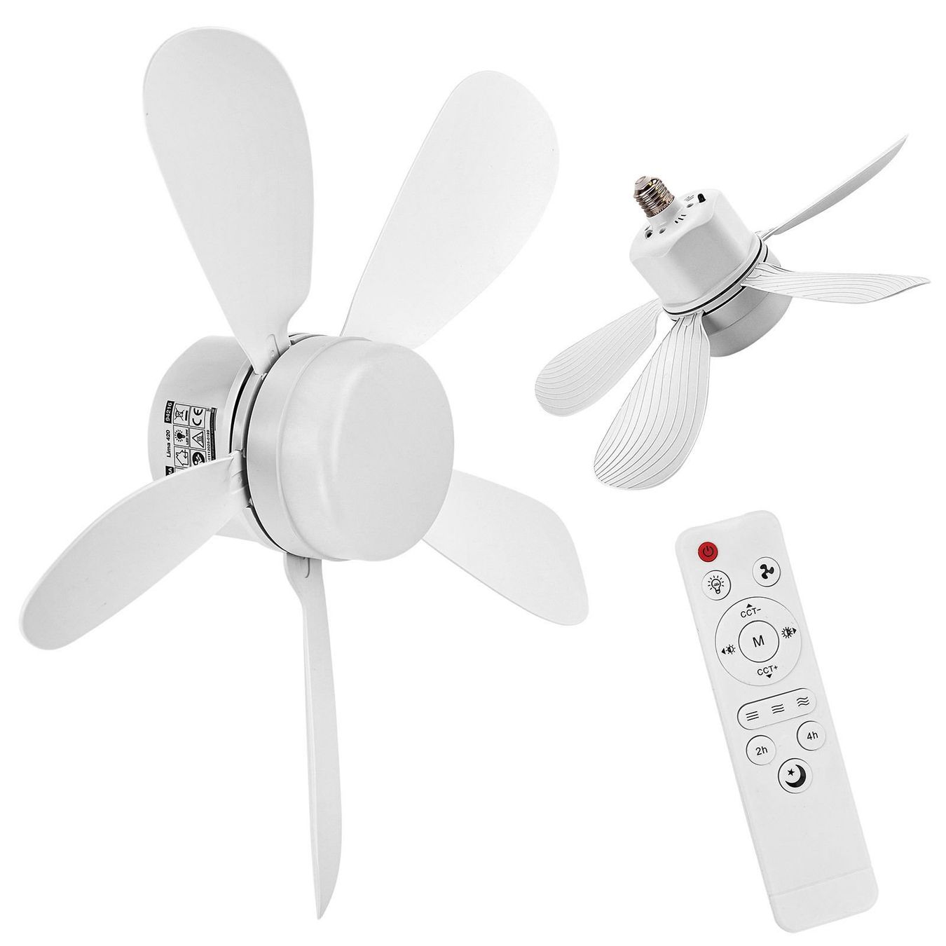 Ventilatori: Deckenventilator mit Licht Deckenlampe – Nuovo e nell'imballaggio originale da Tägerwilen venduto da dema_handel