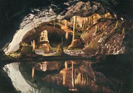 Beatushöhlen  BE  -  Spiegelsee      um 1972
