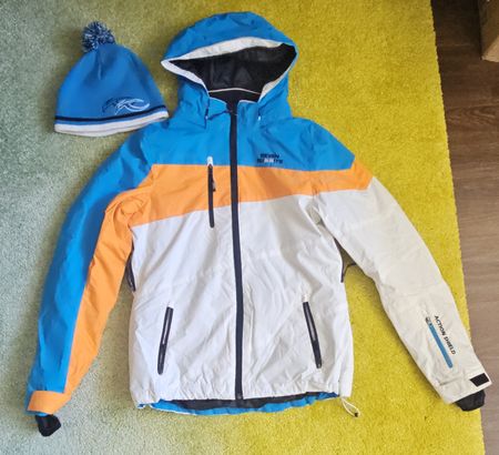 Seven Summits Skijacke mit Mütze, Top Zustand, Grösse 36