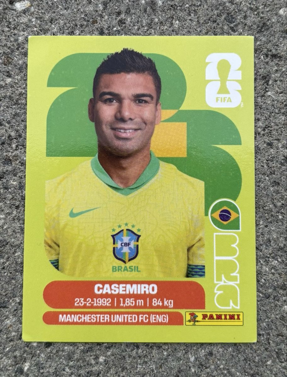 Panini Carte collezionabili: BRA 10 Panini Casemiro – Nuovo (secondo la descrizione) da Leuggern venduto da marinakeller90