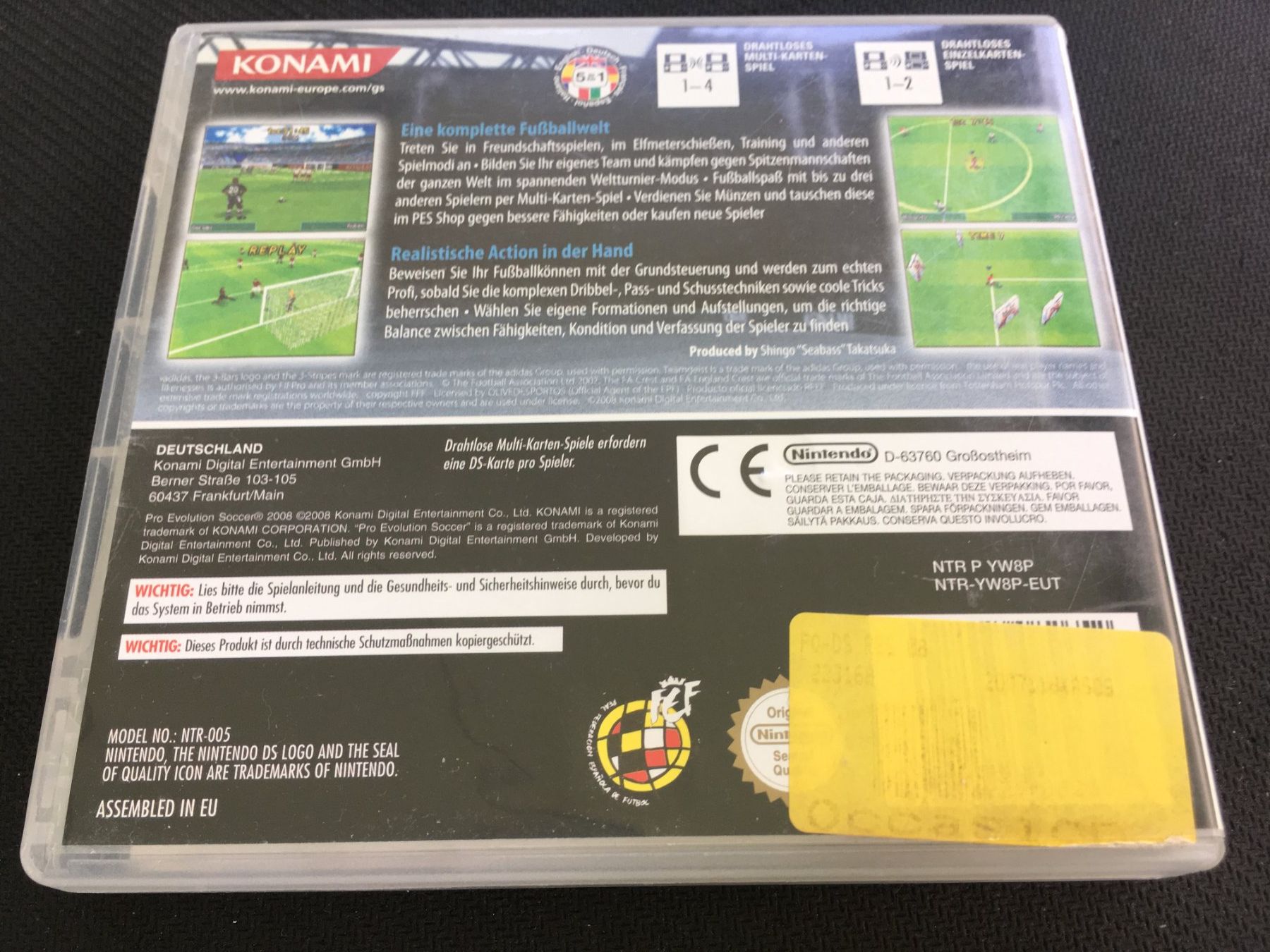 Nintendo Spiele: PES 2008 - Nintendo DS – Gebraucht aus St.Gallen von Punktchen01 1