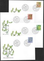 4 FDC Pro Juventute 1974 Serie Einzelmarken ET 29.11.1974