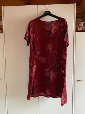 One Size Kleid reines Leinen