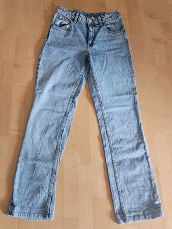 Blaue Straightleg-Jeans Grösse 36