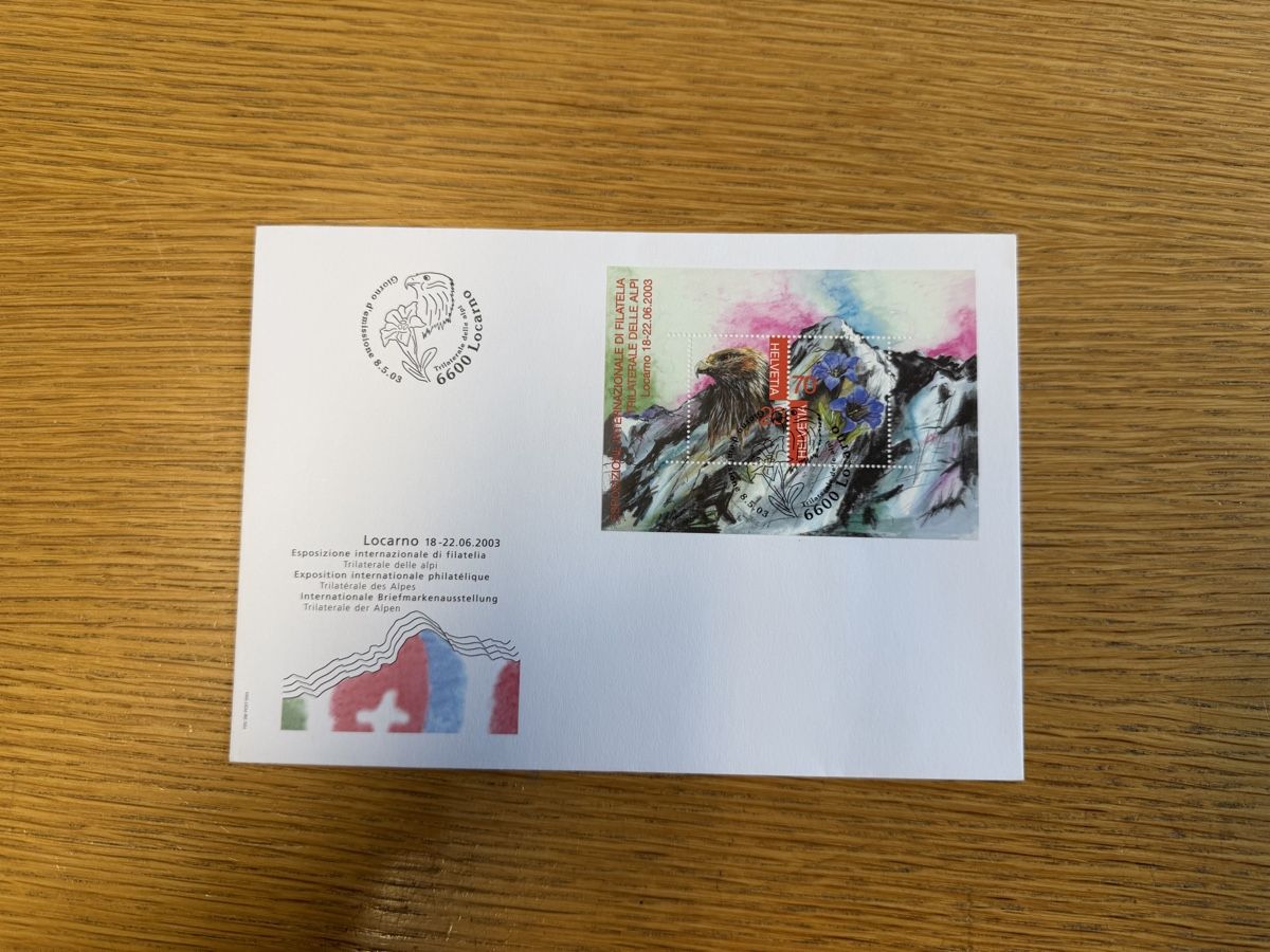 Alle Briefmarken: 5 FDCs mit Blöcken Schweiz – Neu (gemäss Beschreibung) aus Murgenthal von Tina_4055
