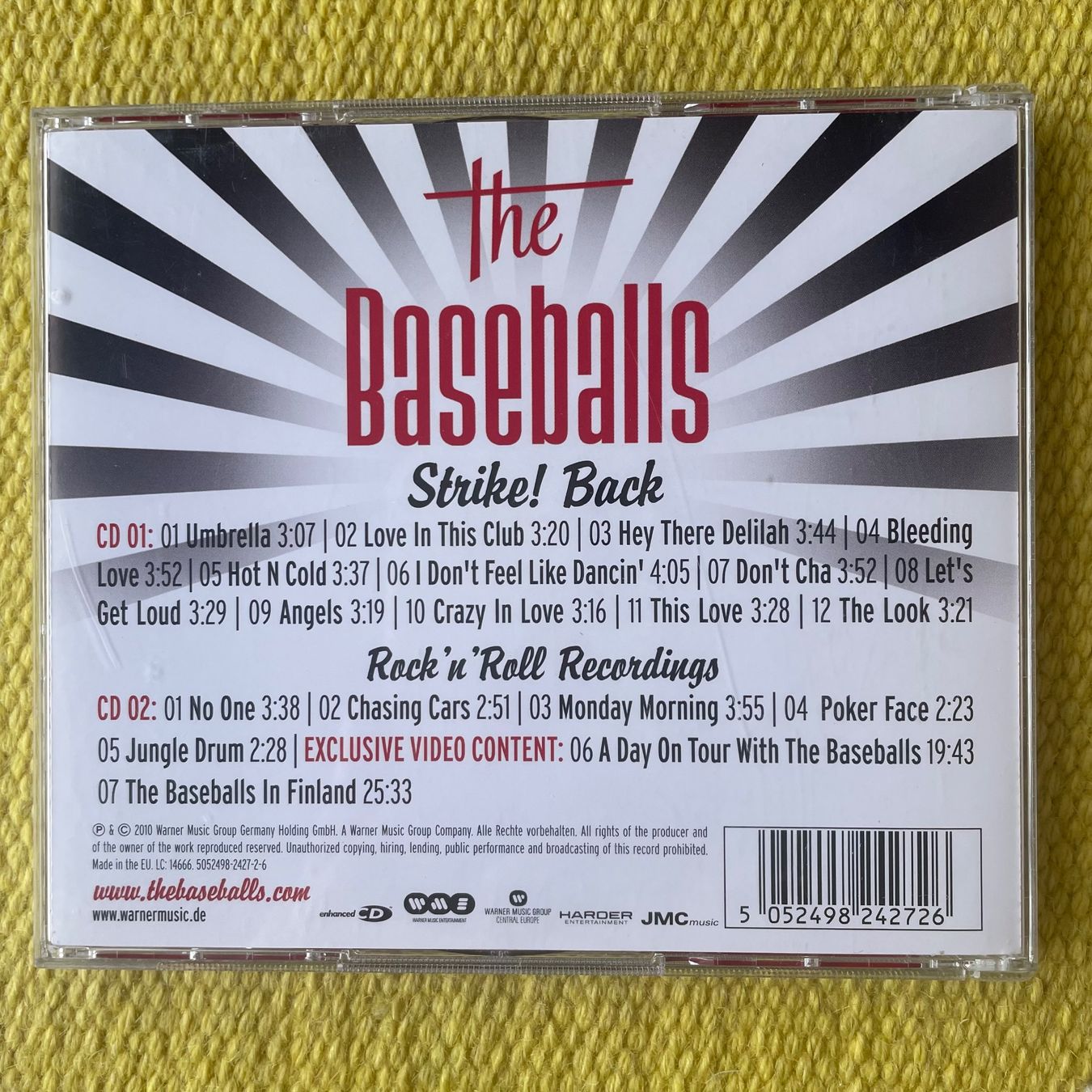 CD: THE BASEBALLS-2CD STRIKE! BACK DELUXE FAN EDITION – Usato da Rorschacherberg venduto da CD-Roli 1