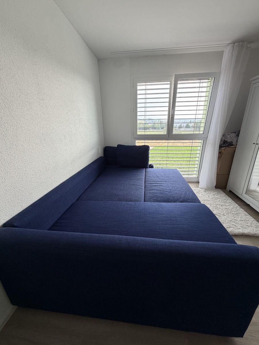Ikea Divani: Schlafsofa dunkelblau mit Bettkasten von Ikea – Nuovo (secondo la descrizione) da Reinach AG venduto da gin_kdm8 2