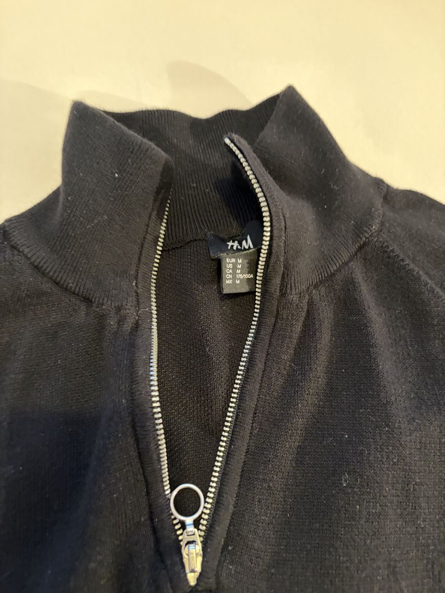 H&M Maglioni & Felpe: Pull noir zip Homme – Usato da Pully venduto da ari_78pk 3