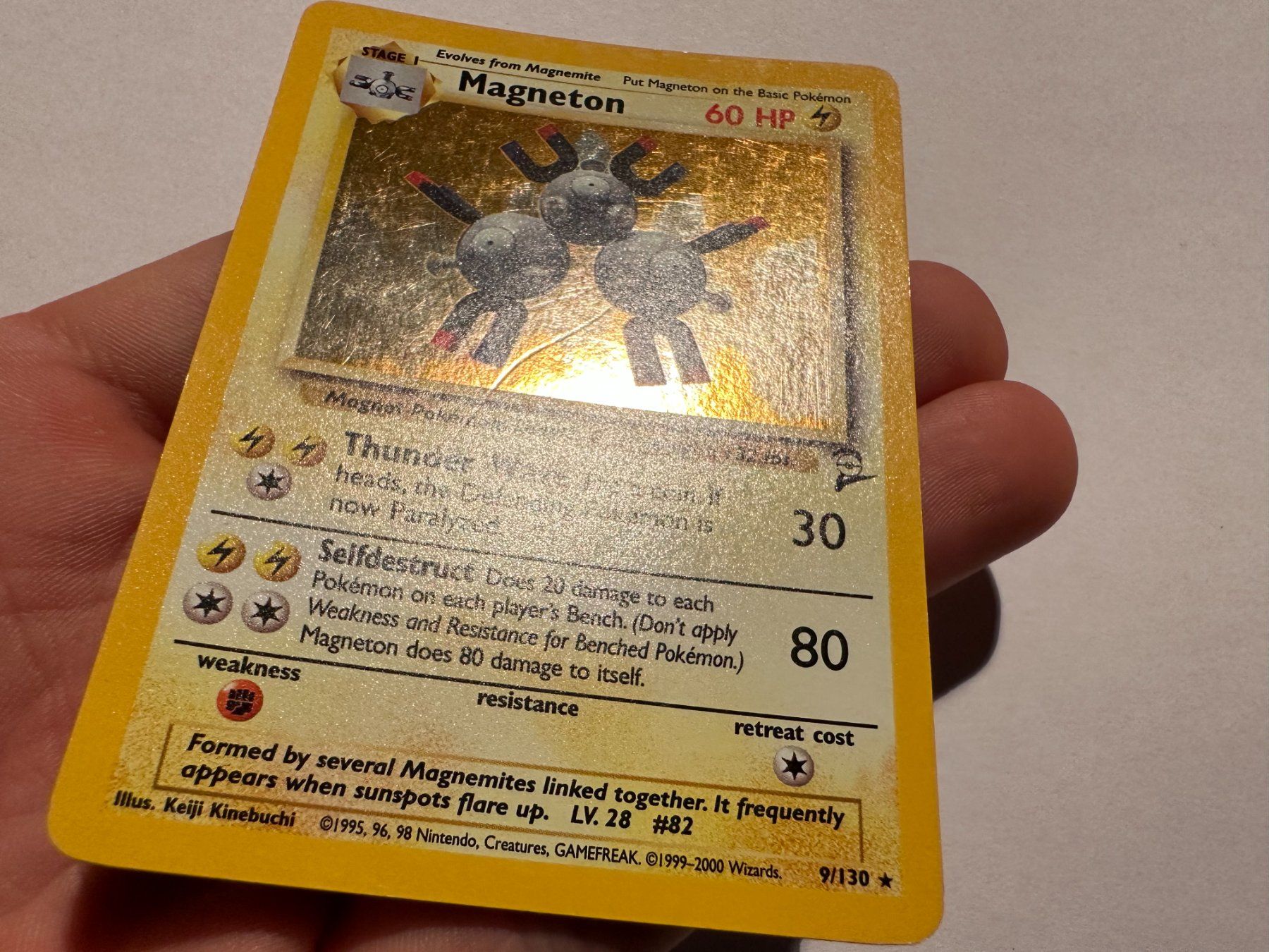 Pokémon Carte collezionabili: Magneton holo Base 2 EN – Usato da Hagendorn venduto da Pokecollectorch 2