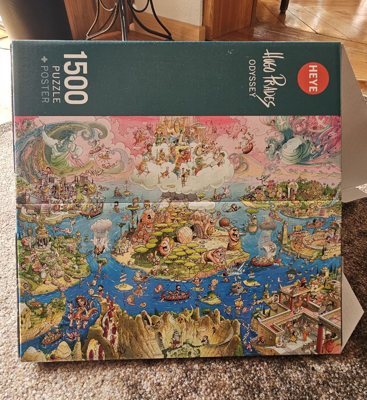 Heye Puzzle: Heye Puzzle Hugo Prades 'Odyssey' – Nuovo (secondo la descrizione) da Teufen AR venduto da patchouli13
