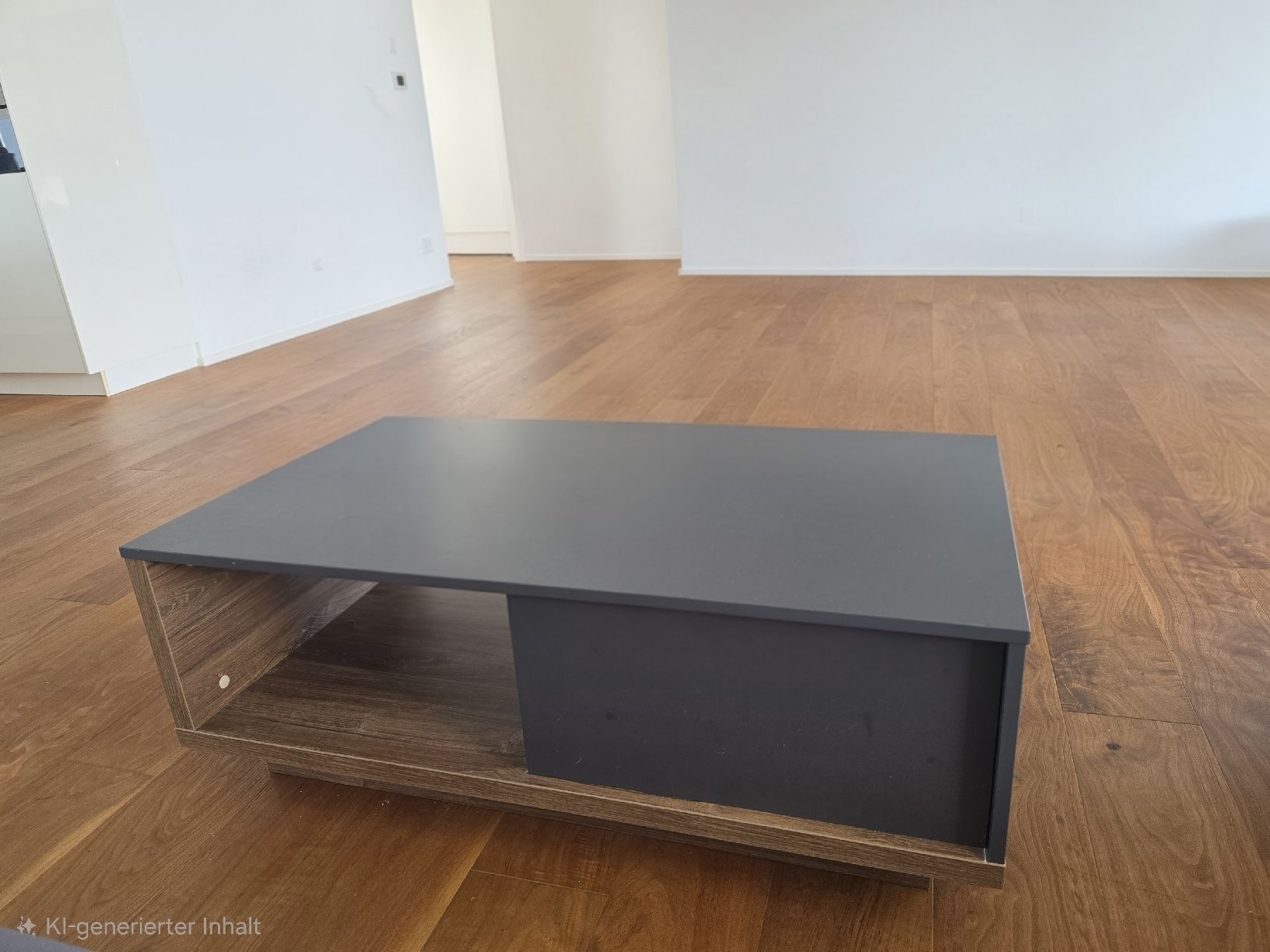 Mobili TV: Wohnwand Set grau Holzoptik – Usato da Ulisbach venduto da xlvpox 3