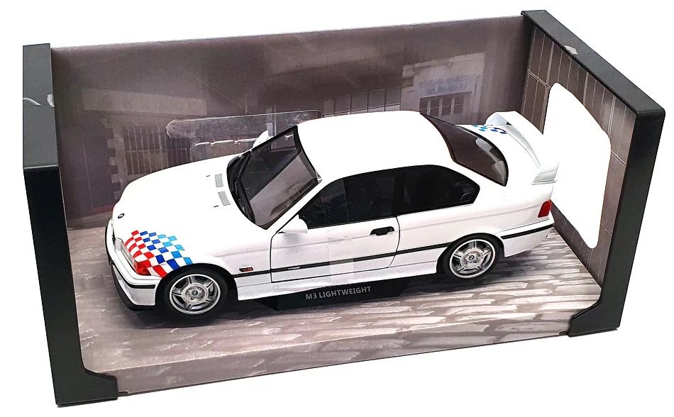 BMW Modellautos: BMW M3 E36 Coupe Lightweight White Solido 1/18 – Neu und originalverpackt aus Opfikon von Cycomyco 3