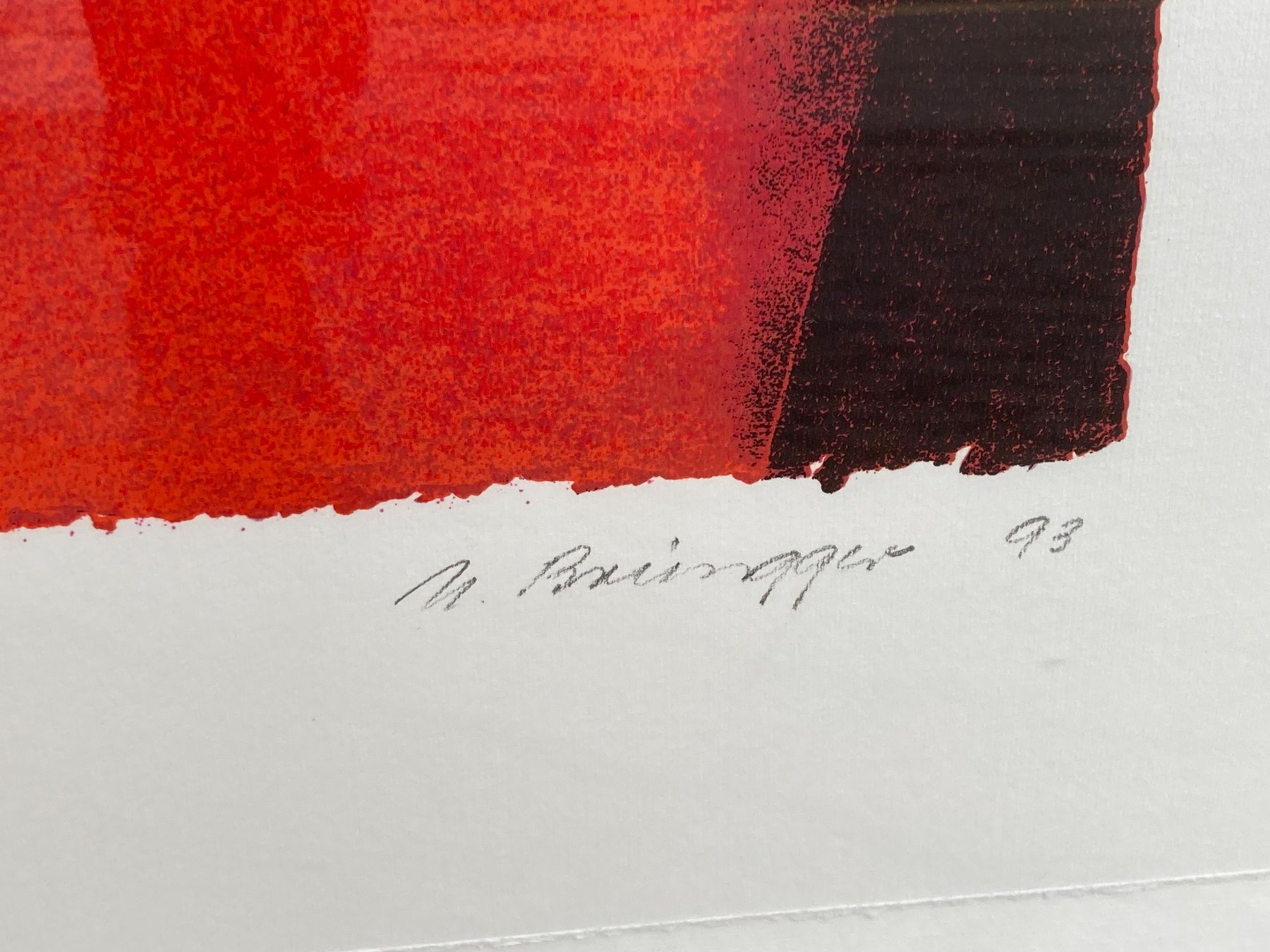 Grafica & Litografie: Brüngger Ursula Seriegraphie signiert/nummeriert – Usato da Bern venduto da Jwpm66 2