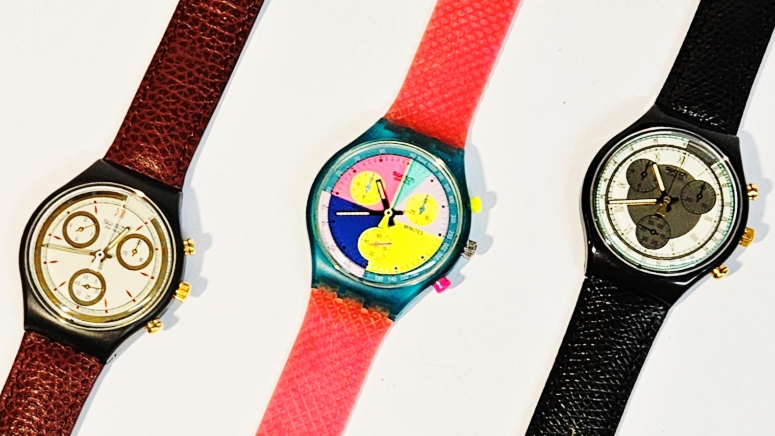 Swatch Orologi: Swatch Chronographen Set von 1991/92 – Nuovo (secondo la descrizione) da Täuffelen venduto da Xsp