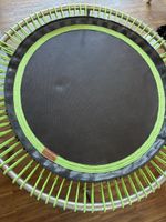 Bellicon Trampolin schwarz grün gebrauchter Zustand 125 cm