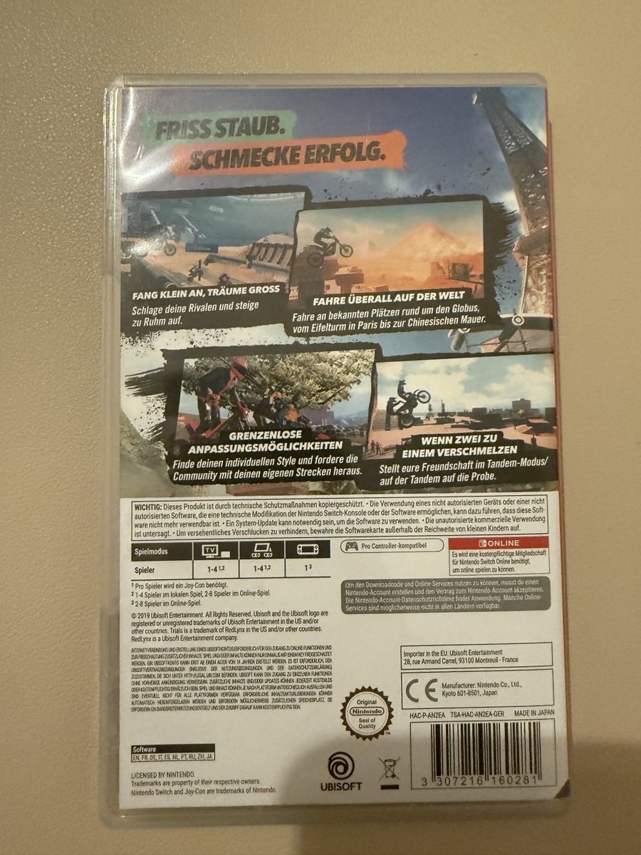 Nintendo Giochi: Nintendo Switch Spiel Trials Rising – Usato da Steinach venduto da Giusep7 2