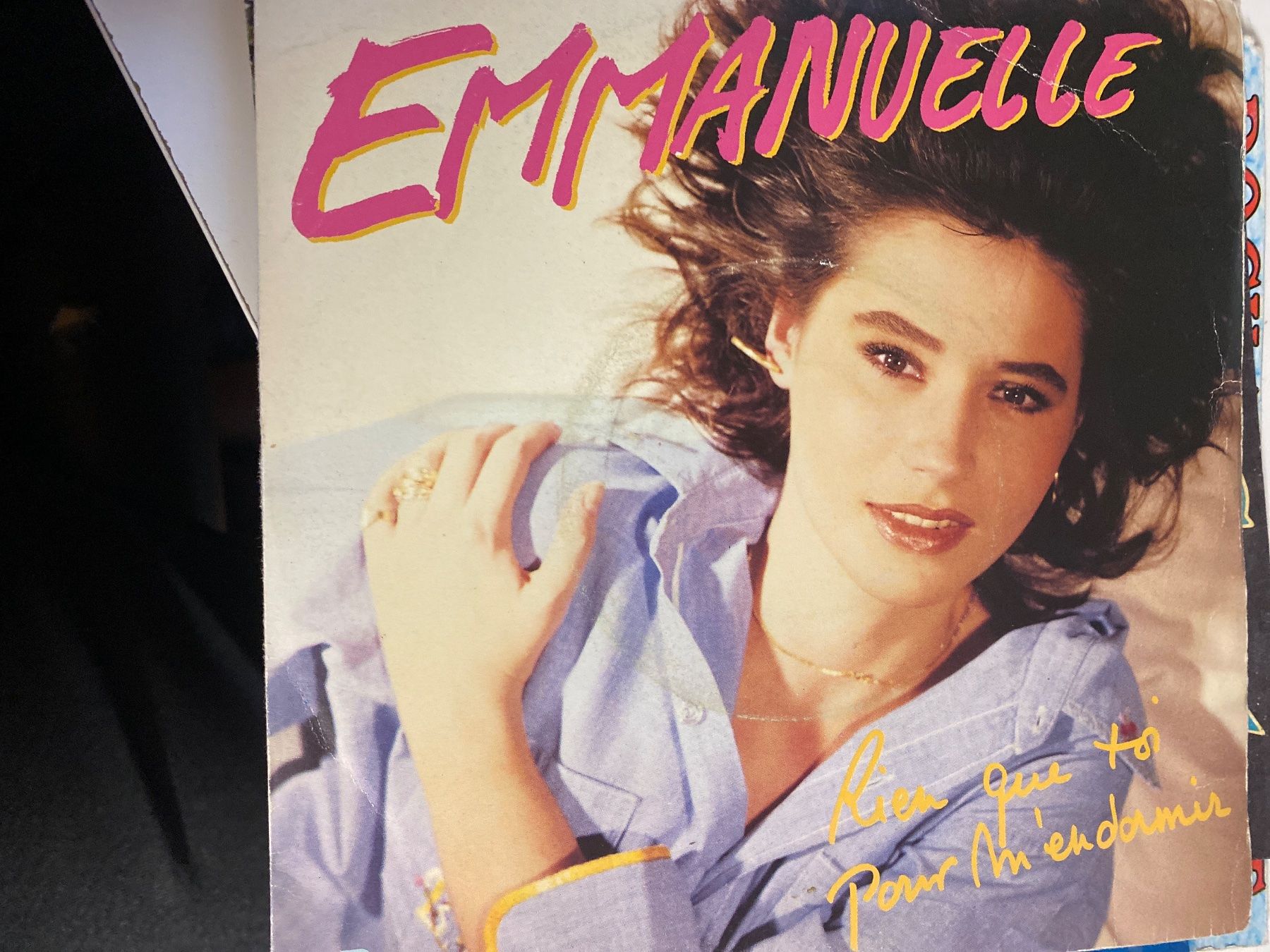 Dischi in vinile: 45 TOURS -  Emmanuelle - Stop!  (1987) – Usato da Le Brassus venduto da cinema13