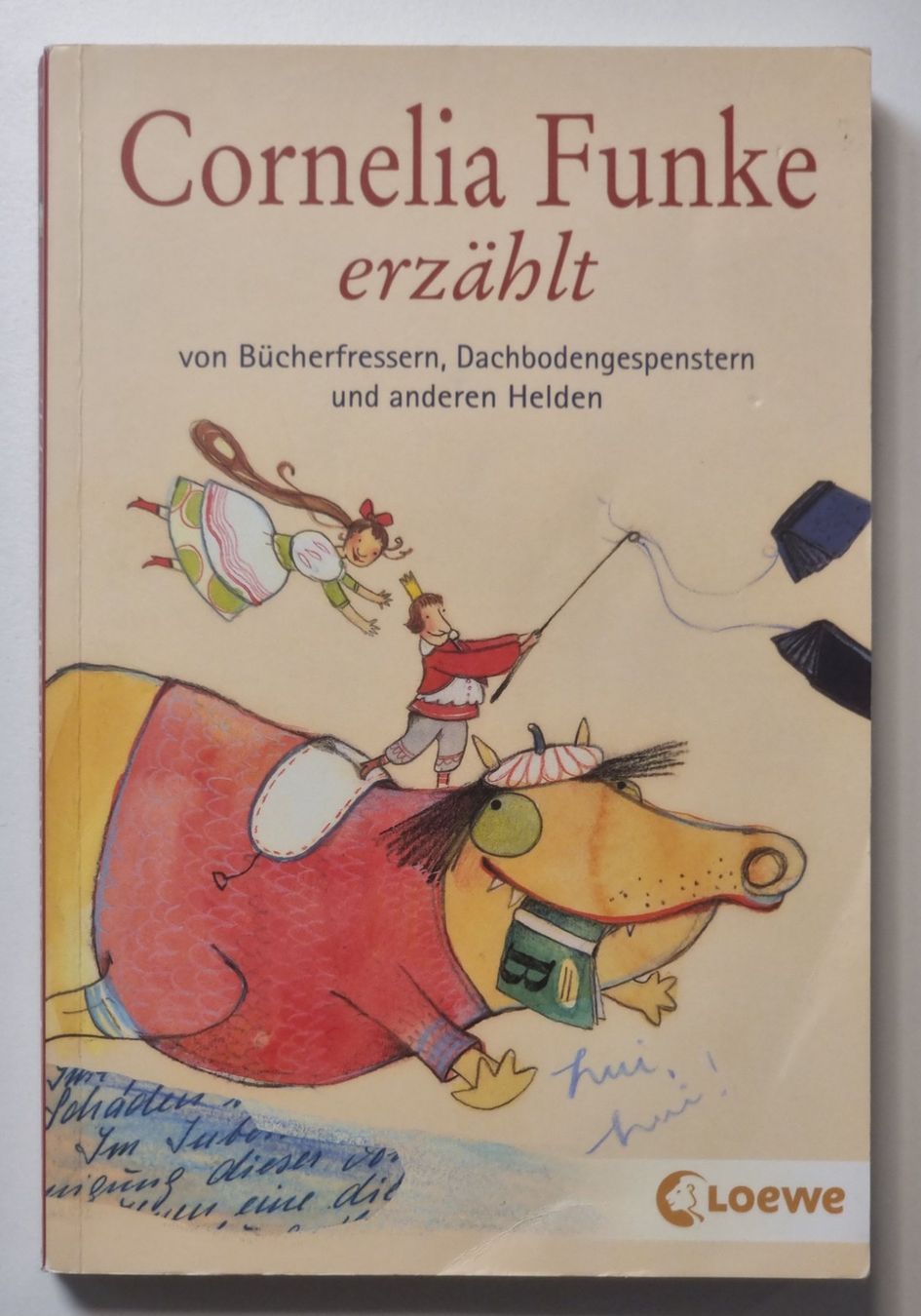 Libri: Cornelia Funke erzählt v. Bücherfressern Dachbodengespenster – Nuovo (secondo la descrizione) da Dürnten venduto da Bachtelrider_