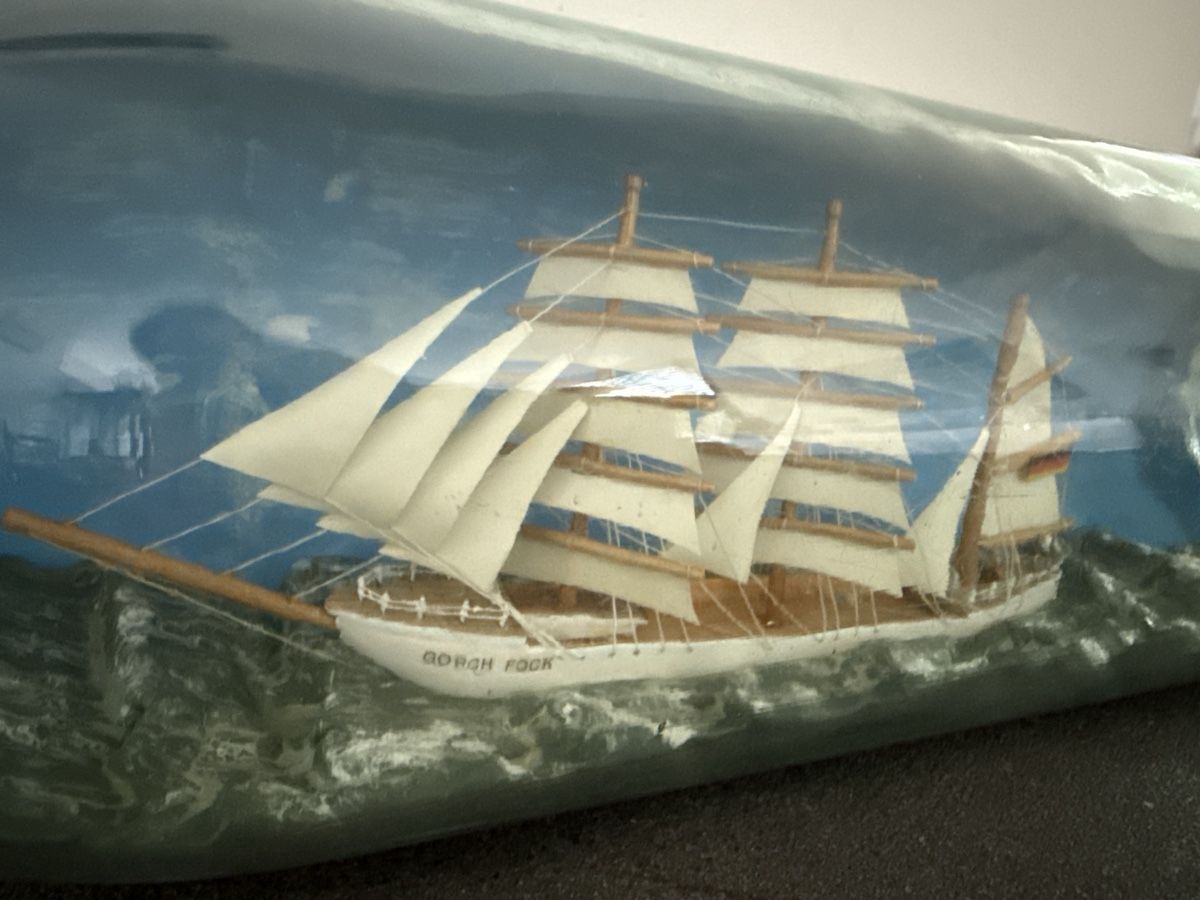 Kit di modellismo & Modellini statici: Segelschiff Gorch Fock in der Flasche – Usato da Güttingen venduto da timmikale 1