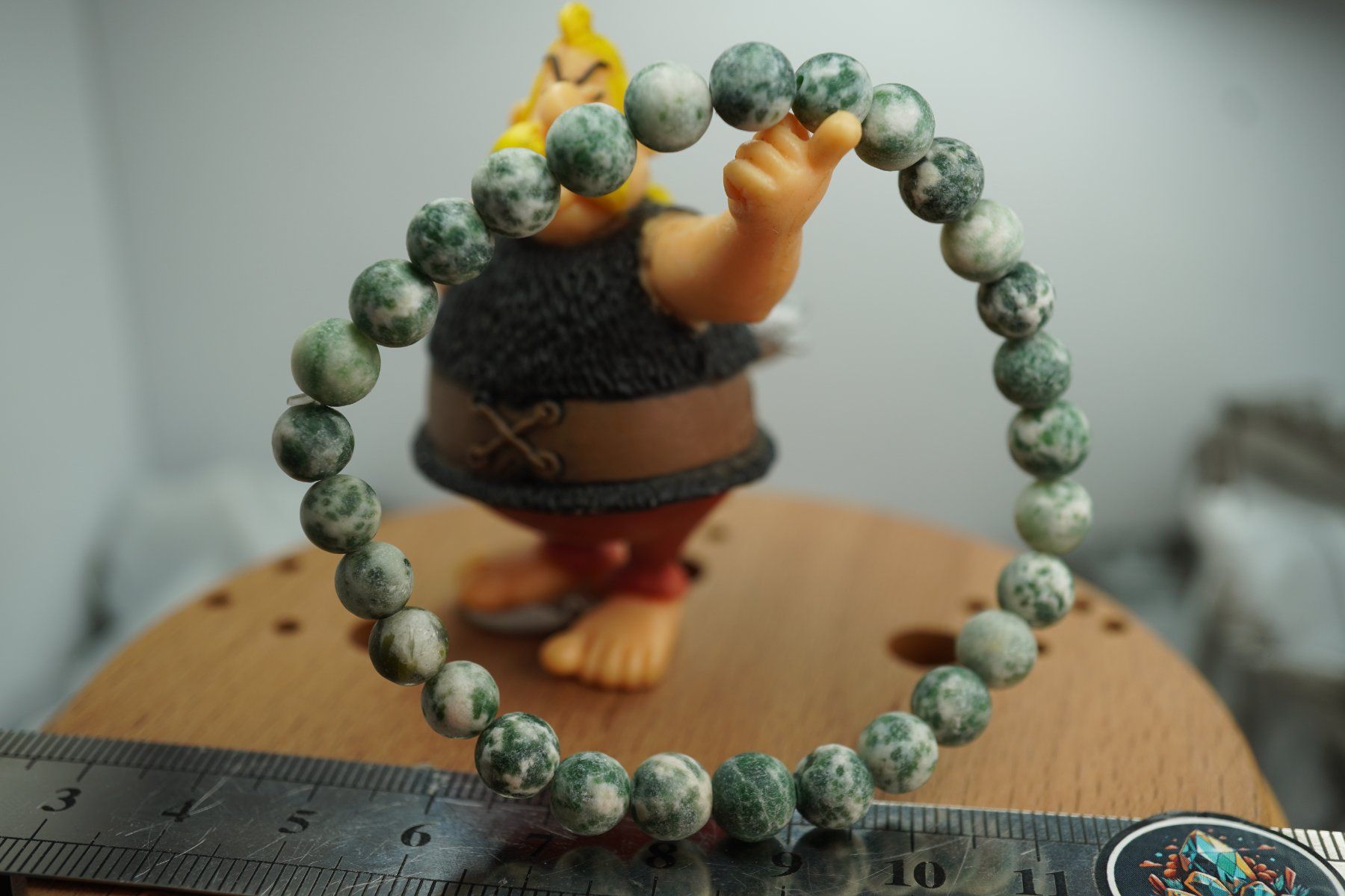 Minerali & Pietre curative: Baum Jaspis     Kugel   Armband    (Räumung!) – Nuovo e nell'imballaggio originale da Eschenbach SG venduto da topstone 7