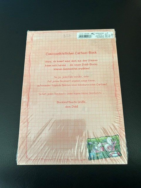 Blocchi: Diddl Comic  Block A5, Nummer 353,  NEU, OVP – Nuovo e nell'imballaggio originale da Kloten venduto da Monkell 1