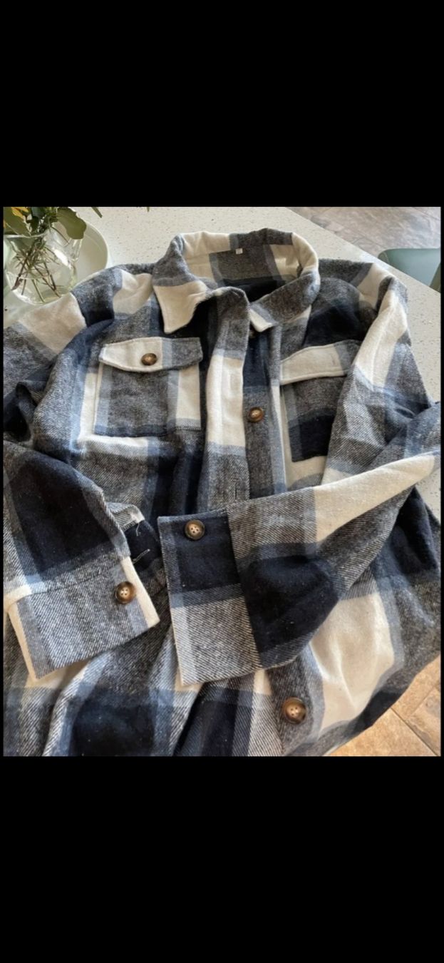 Giacche: Schicke Damen Flanellbluse Gr. S/ Mkariert – Usato da Zofingen venduto da Just_That_Thing 4