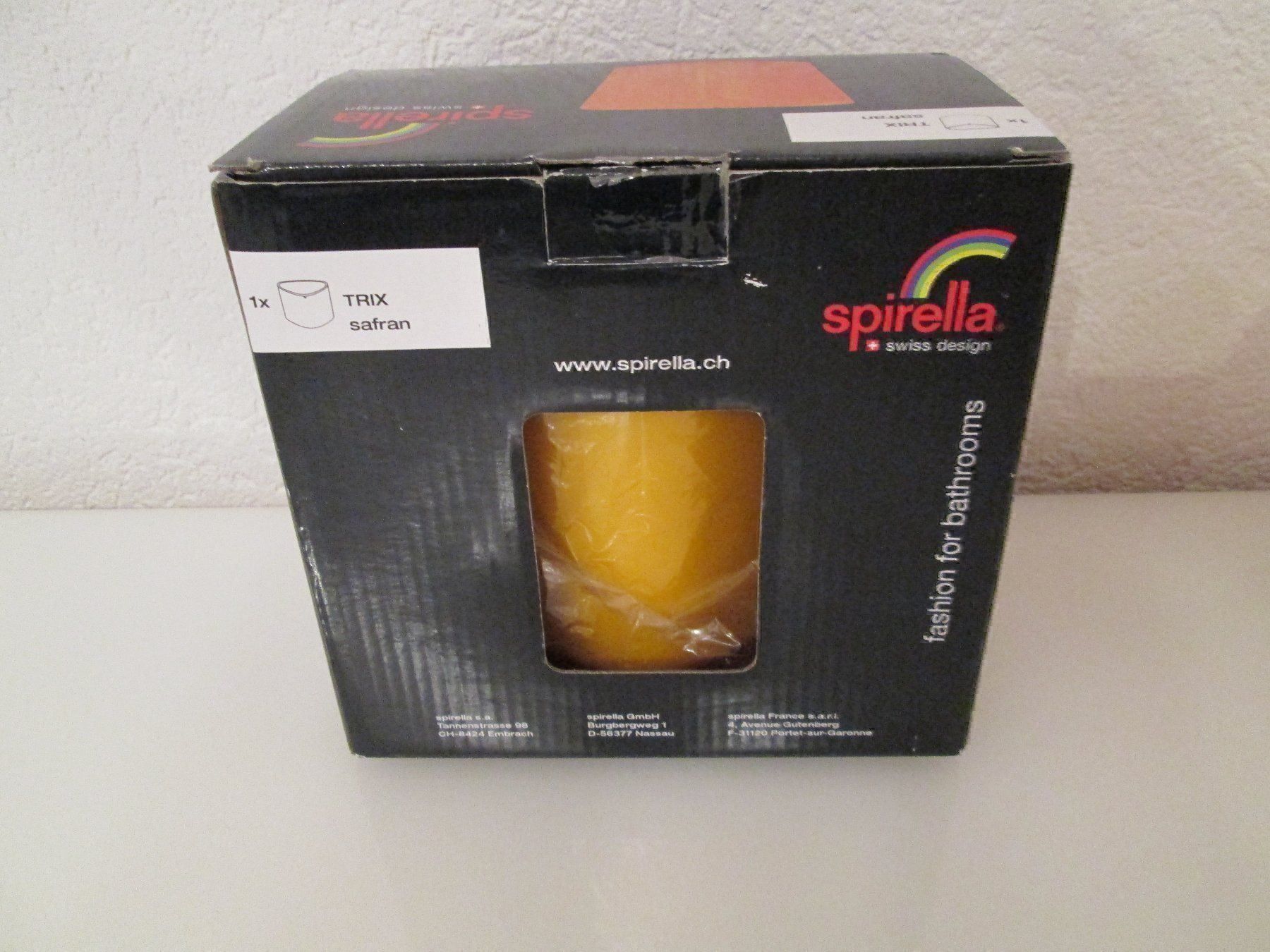 Spirella Abfalleimer: Spirella Kosmetik - Eimer. Swiss design – Neu und originalverpackt aus Movelier von KRASI61 2
