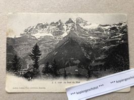 1906 La Dent du Midi Nr. 1228 AK alt