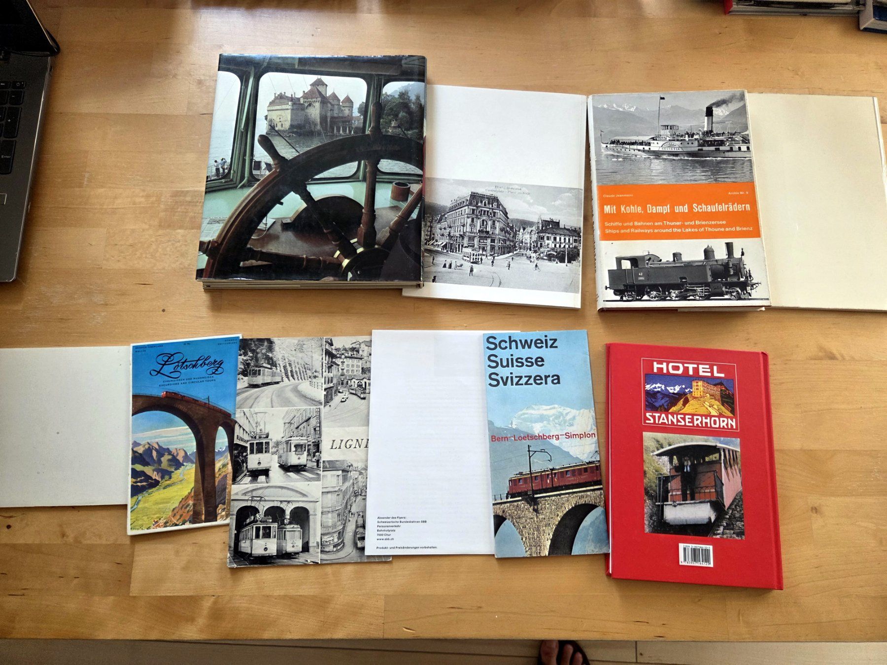 Libri: 10 Bücher über die Schweizer Eisenbahn – Usato da Birrwil venduto da dirtyoldtown 1