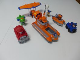 Paw Patrol Fahrzeuge und Figuren Set gebraucht