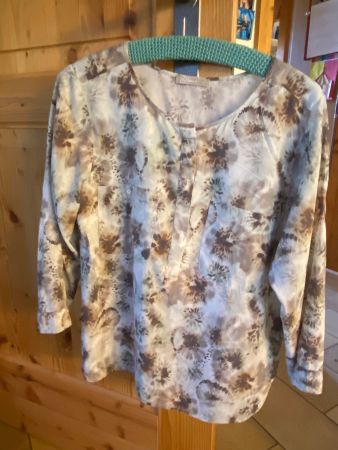 Nile Bluse gemustert