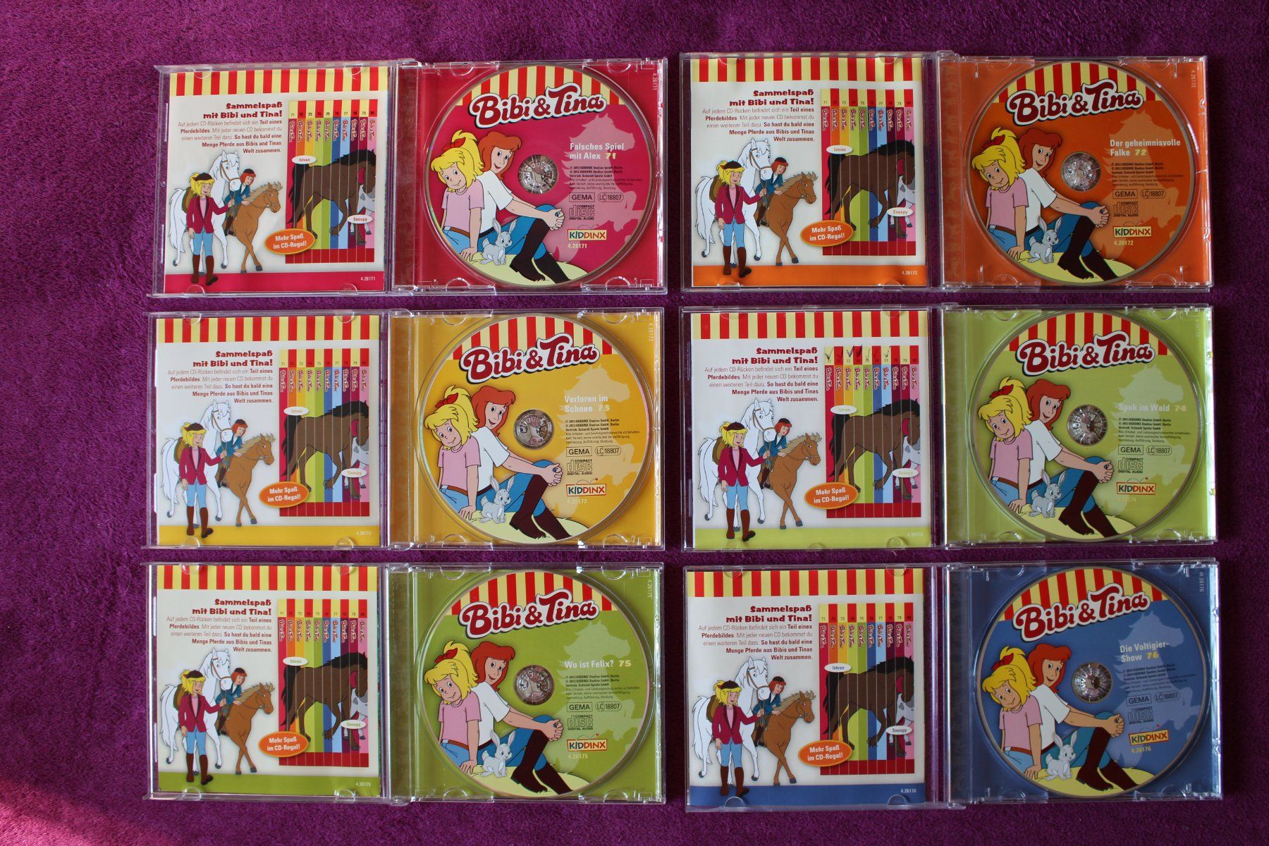 CD: 6 - Bibi & Tina - Hörspiel - CD´s – Usato da Müllheim Dorf venduto da Seeeule01 7